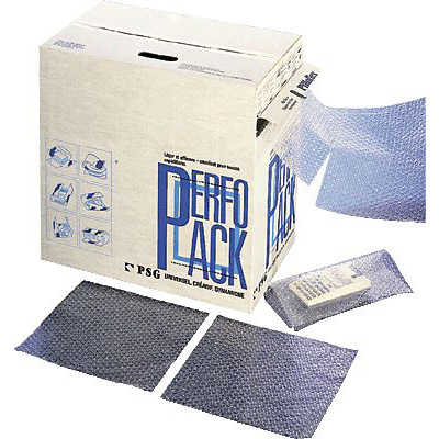 Pregis Luftpolsterfolien im Spenderkarton, alle 30 cm perforiert, B285xL80m