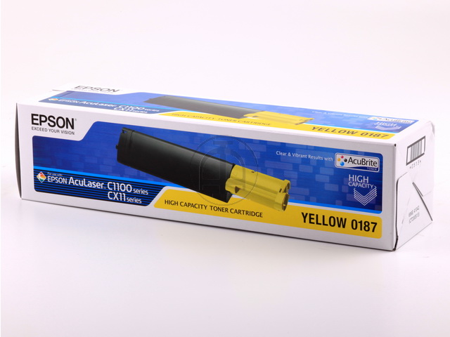 Epson Lasertoner S050187 gelb