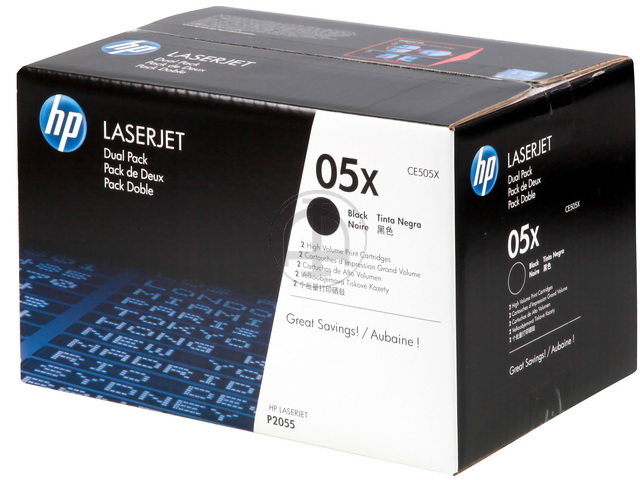 HP Toner CE505XD 05X sw VE2
