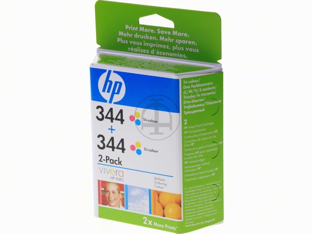 HP Tintenpatron C9505EE 3x 344 3farb VE2