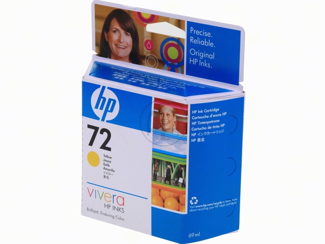 HP Tintenpatrone C9400A 72 gelb