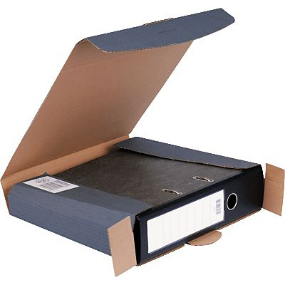 smartboxpro Ordner-Versandboxen höhenvar./212160320, anthrazit, 320x288, 50-80mm