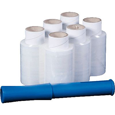 smartboxpro Hand-Stretchfolienabr./249190101, 10cmx150m, Plastik, 15my, Inh. 1+6