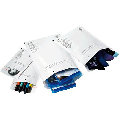 Pregis Luftpolstertaschen K/AK 20W10, weiß, K/37x48cm, 35x47,0cm, Inh. 10