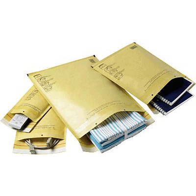 Pregis Luftpolstert. C/AK 13B10, braun, C/17x22,5cm, für CD, 15x21,5cm, Inh. 10