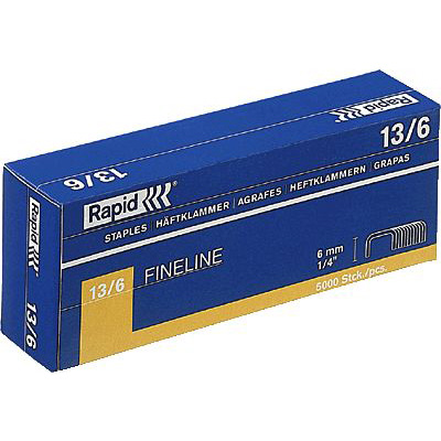 Rapid Heftklammern für R13/11830700, 13/6, Inh. 5000