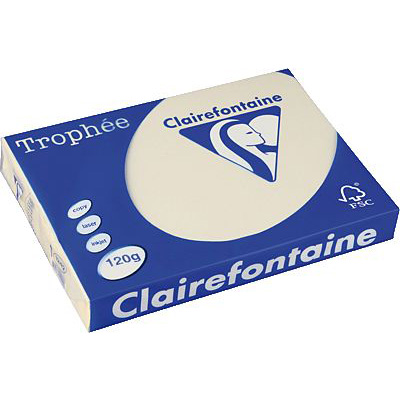 Clairefontaine Tropheé Papier/1242C, DIN A4, sand, 120 g/qm, Inh. 250