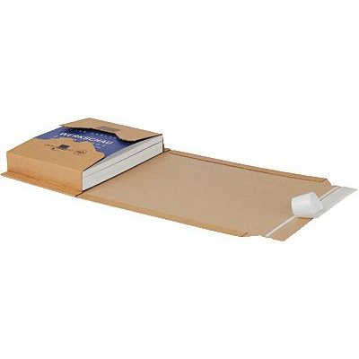 smartboxpro Universal-Versandverpackung 64/211100725, braun, C4+, 80mm, Inh. 25