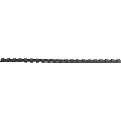 GBC Binderücken ibiCombs, 21 Ringe / 4028175 schwarz, 10 mm, Inh. 100