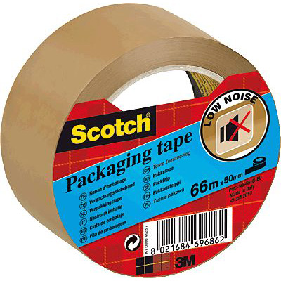 Scotch® Verpackungsklebeband /PVC6RB, braun, B50xL66m