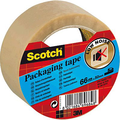 Scotch® Verpackungsklebeband/PVC6RT, transparent, B50xL66m