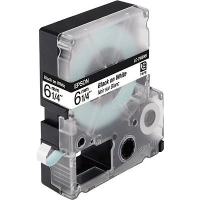 EPSON® Standard Band, Blk/Wht 6/9/ C53S623402, Breite 6mm, Länge 9m