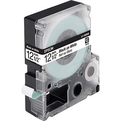 EPSON® Standard Band Blk/Wht 12/9/ C53S625416, Breite 12mm, Länge 9m