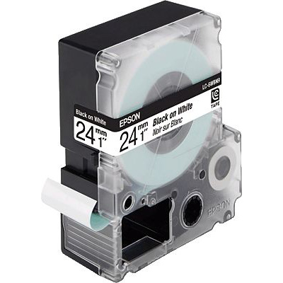 EPSON® Standard Band, Blk/Wht 24/9/ C53S627402, Breite 24mm, Länge 9m