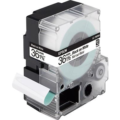 EPSON® Standard Band, Blk/Wht 36/9/ C53S628403, Breite 36mm, Länge 9m