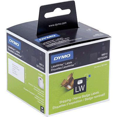 DYMO Etiketten 54x101mm/ S0722430, 54 x 101 mm, weiß Inh. 220