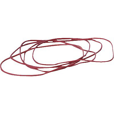5 Star Gummiringe, rot, Ø 5cm, Inh. 1000g