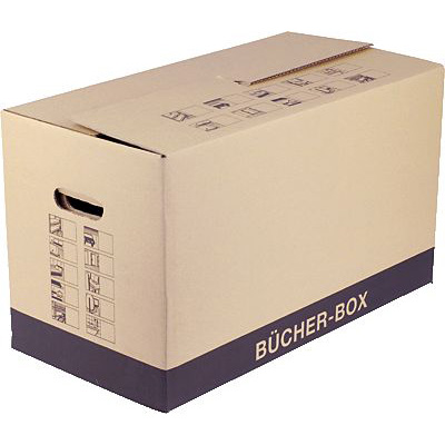 smartboxpro Bücherbox CARGOBOX/222105301, braun/grün, 560x293x330, 585x300x350mm