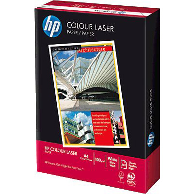hp® Papier Colour Laser/88008137 Chp®350, DIN A4, weiß, 100 g/qm, Inh. 500