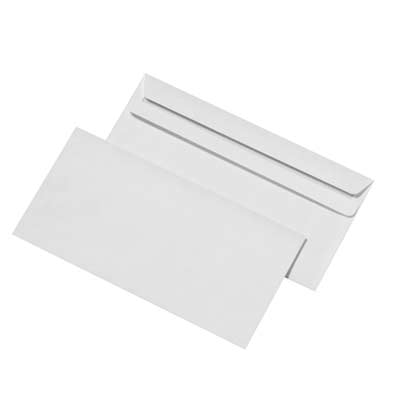 Briefumschläge DIN Lang 75g/qm, selbstklebend