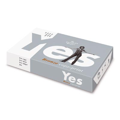 YES Bronze Papier, DIN A4, 80g/m², 2500 Blatt/Karton