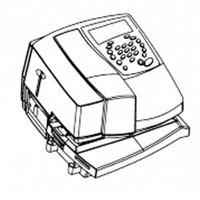 Frankierfarbe für Pitney Bowes Frankiermaschine DM210, DM390