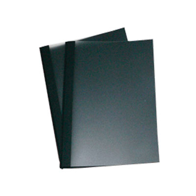 Mappe Frosted Black A4, Hochformat, Rückenbreite: 12mm, 120 Stück