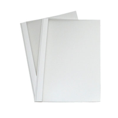 Mappe Frosted White A4, Hochformat, Rückenbreite: 42mm, 60 Stück